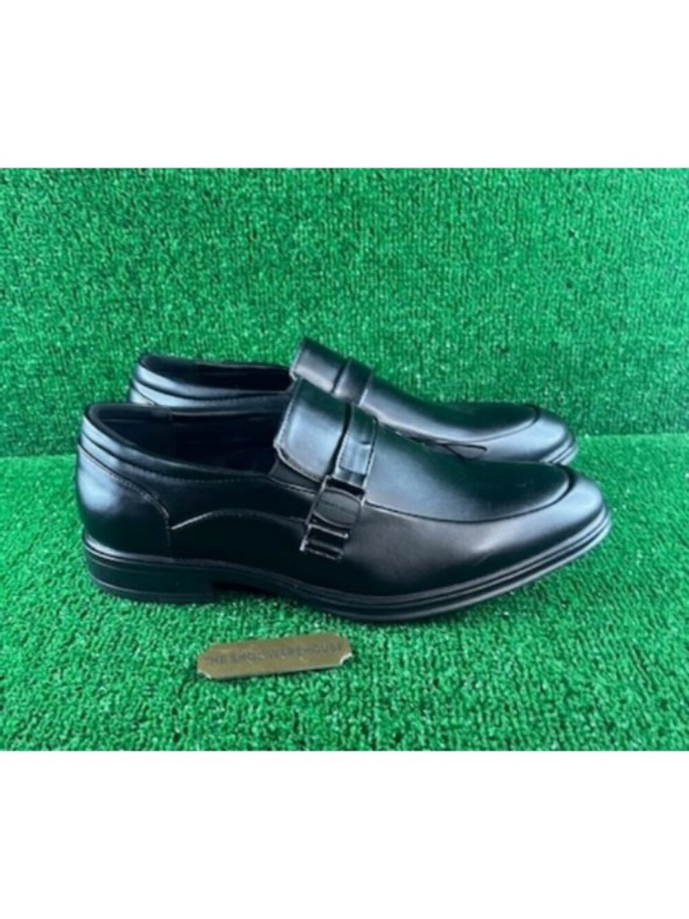 Men’s Perry Ellis Portfolio Drexler II RB Dress Shoes Casual Black Size 10 W